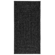 Vidaxl Rug Zizur à l'intérieur et à l'extérieur 60x110 cm Jute Look Anthracite - afbeelding 3