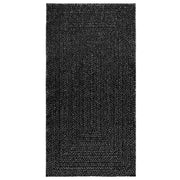 Vidaxl tapis zizur à l'intérieur et à l'extérieur de 80x150 cm de jute look anthracite - afbeelding 3