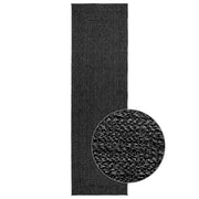 Vidaxl tapis zizur à l'intérieur et à l'extérieur de 80x250 cm de jute look anthracite - afbeelding 2