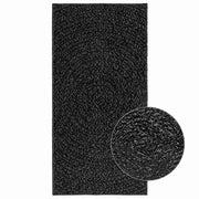 Vidaxl Rug Zizur à l'intérieur et à l'extérieur 60x110 cm Jute Look Anthracite - afbeelding 1