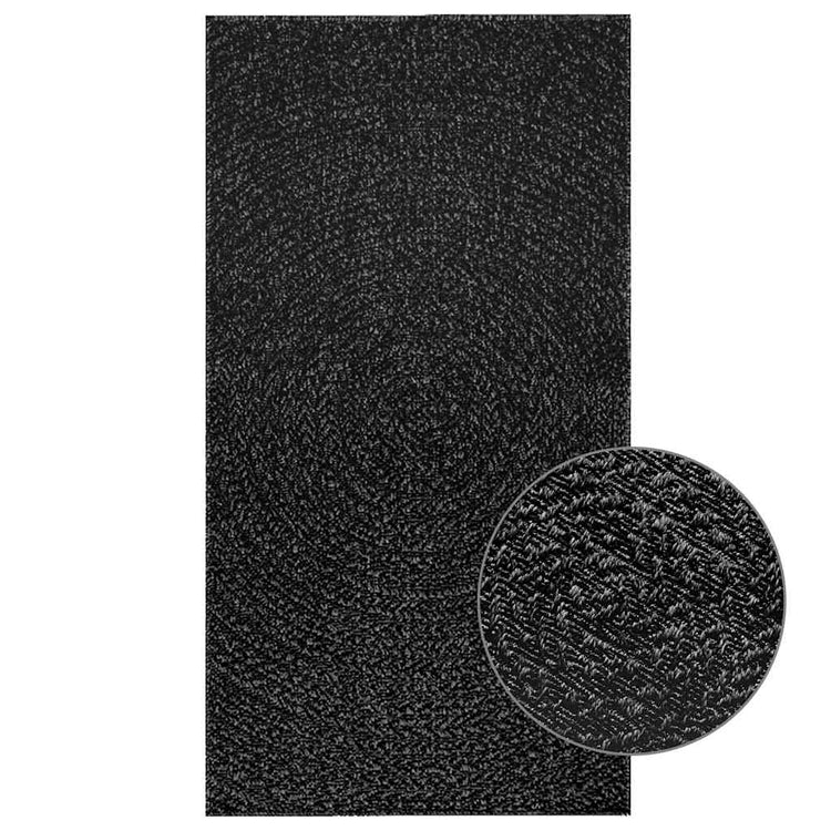Vidaxl tapis zizur à l'intérieur et à l'extérieur de 80x150 cm de jute look anthracite