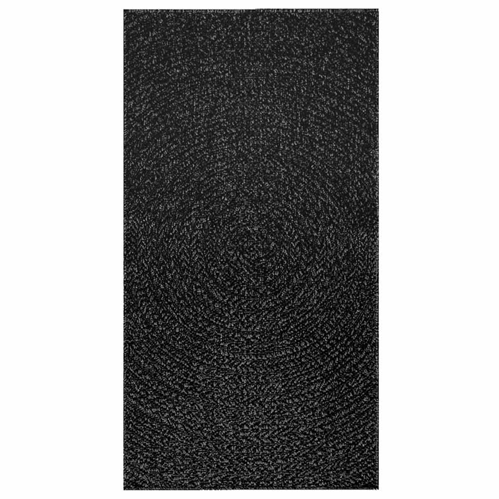 Vidaxl tapis zizur à l'intérieur et à l'extérieur de 80x150 cm de jute look anthracite