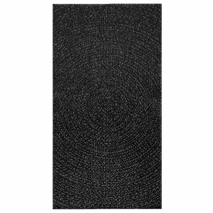 Vidaxl tapis zizur à l'intérieur et à l'extérieur de 80x150 cm de jute look anthracite