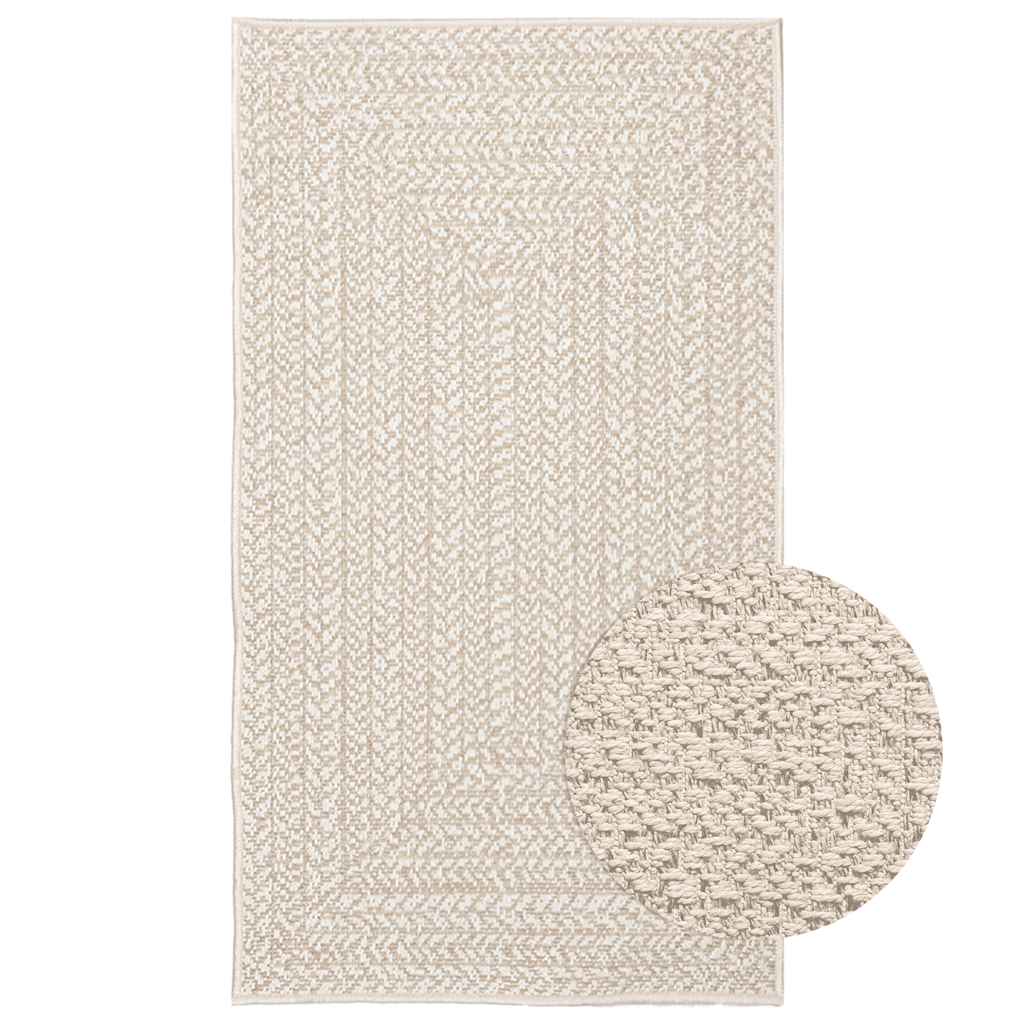 Vidaxl tapis zizur salle à l'intérieur et à l'extérieur de 60x110 cm de jute