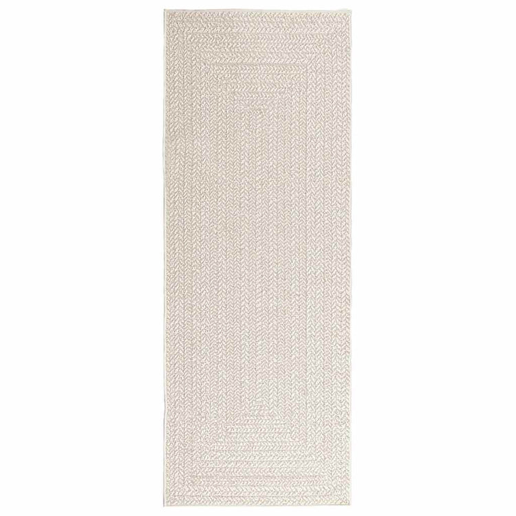Vidaxl tapis zizur salle à l'intérieur et à l'extérieur de 80x200 cm de jute