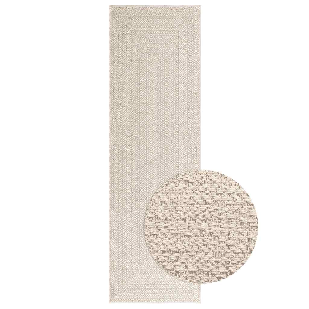 Vidaxl tapis zizur salle à l'intérieur et à l'extérieur de 80x250 cm de jute