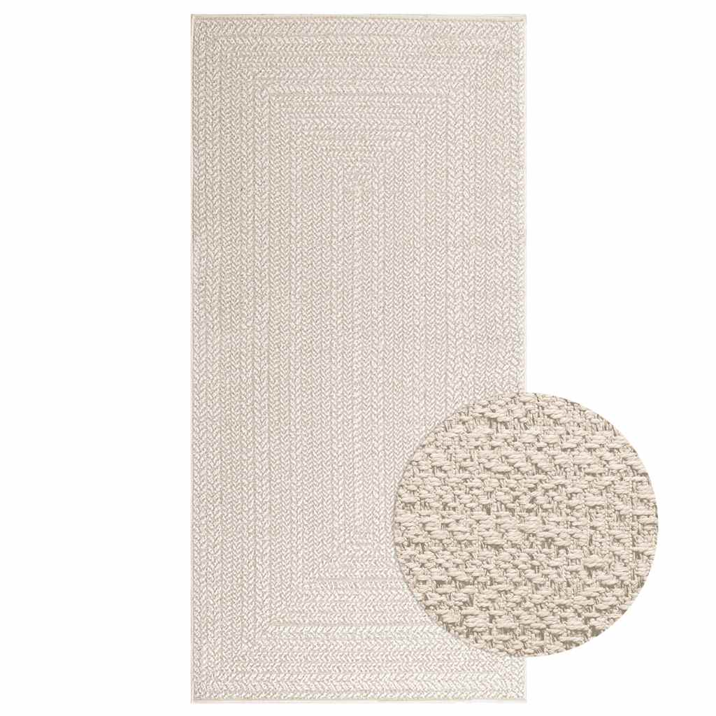 Vidaxl tapis zizur salle à l'intérieur et à l'extérieur de 100x200 cm de jute
