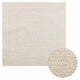 Vidaxl tapis zizur salle à l'intérieur et à l'extérieur de 120x120 cm de jute