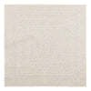Vidaxl tapis zizur salle à l'intérieur et à l'extérieur de 120x120 cm de jute