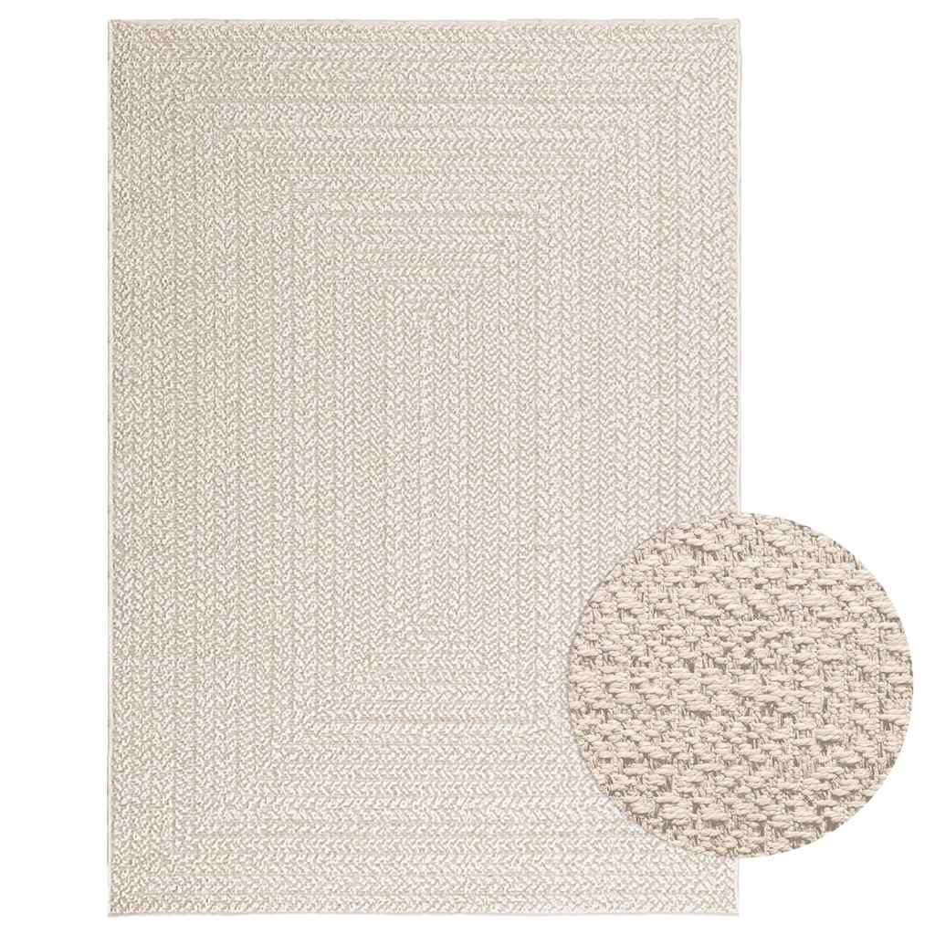 Vidaxl tapis zizur salle à l'intérieur et à l'extérieur de 120x170 cm de jute de jute