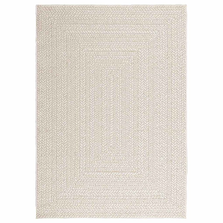 Vidaxl tapis zizur salle à l'intérieur et à l'extérieur de 120x170 cm de jute de jute