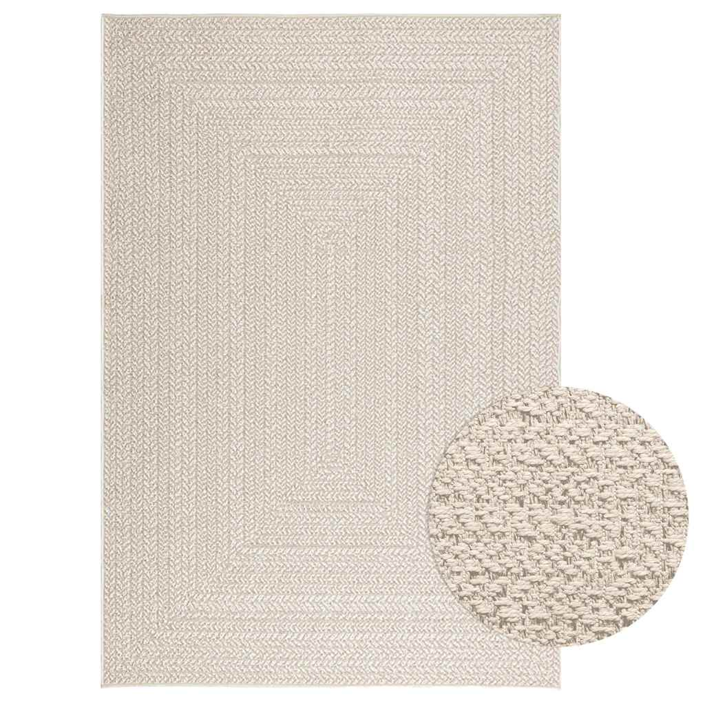 Vidaxl tapis zizur salle à l'intérieur et à l'extérieur de 140x200 cm de jute