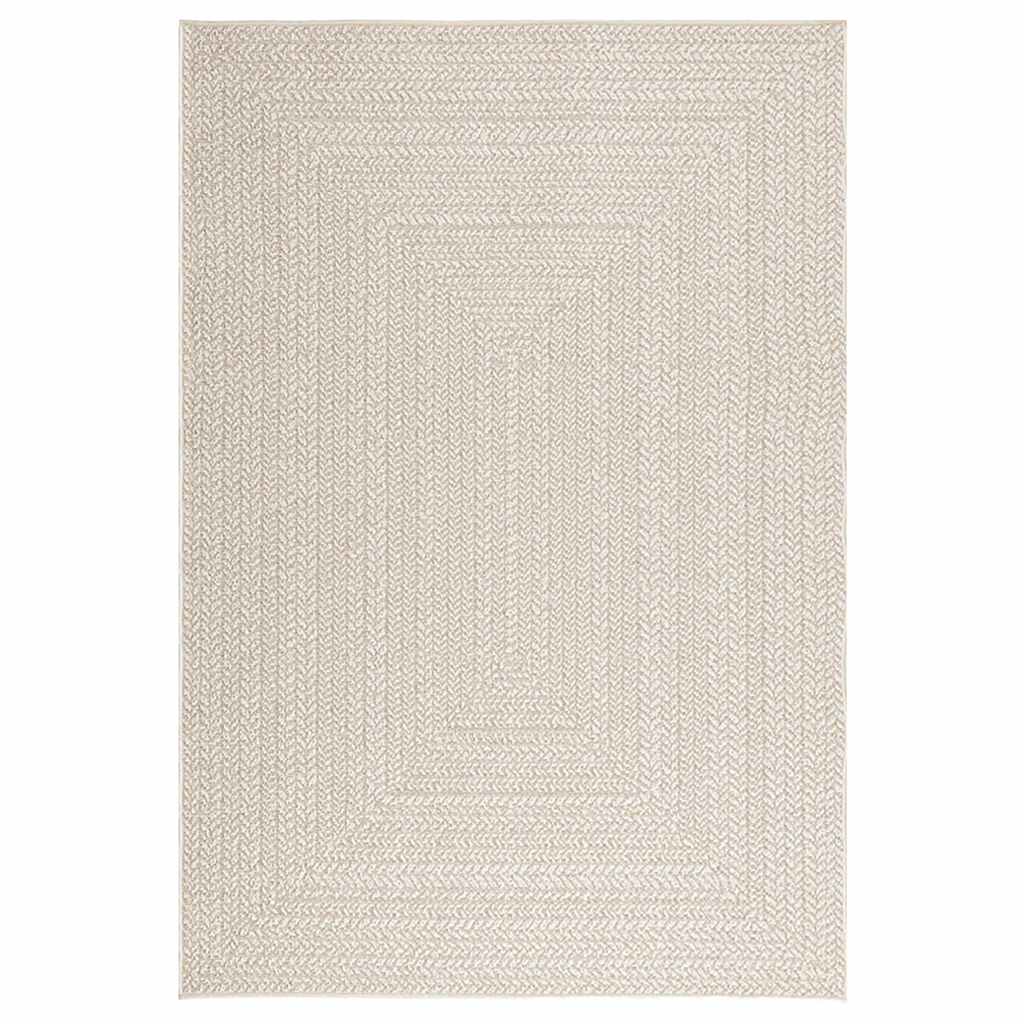 Vidaxl tapis zizur salle à l'intérieur et à l'extérieur de 140x200 cm de jute
