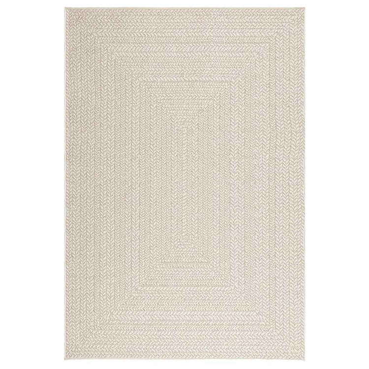Vidaxl tapis zizur salle à l'intérieur et à l'extérieur de 140x200 cm de jute