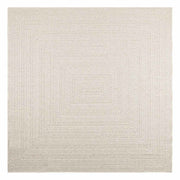 Vidaxl tapis zizur salle à l'intérieur et à l'extérieur de 200x200 cm de jute - afbeelding 3