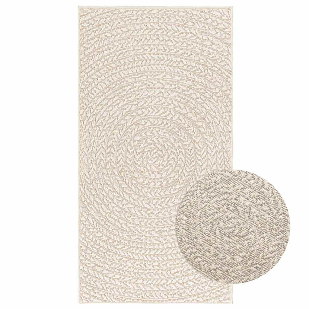 Vidaxl tapis zizur salle à l'intérieur et à l'extérieur de 60x110 cm de jute