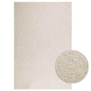 Vidaxl tapis zizur salle à l'intérieur et à l'extérieur de 140x200 cm de jute - afbeelding 1