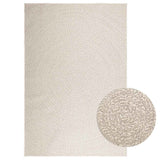 Vidaxl tapis zizur salle à l'intérieur et à l'extérieur de 160x230 cm de jute - afbeelding 1