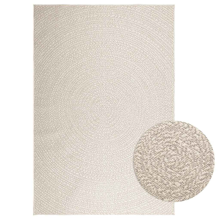 Vidaxl tapis zizur salle à l'intérieur et à l'extérieur de 160x230 cm de jute
