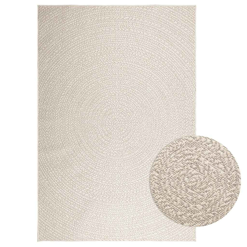 Vidaxl tapis zizur salle à l'intérieur et à l'extérieur de 160x230 cm de jute