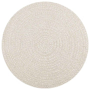 Vidaxl Rug Zizur Cream à l'intérieur et à l'extérieur Ø 120 cm de jute - afbeelding 3