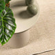 Vidaxl tapis zizur beige à l'intérieur et à l'extérieur de 120x120 cm de jute
