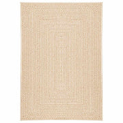Vidaxl tapis zizur beige à l'intérieur et à l'extérieur de 140x200 cm de jute - afbeelding 2