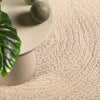 Vidaxl tapis zizur beige à l'intérieur et à l'extérieur de 200x290 cm de jute