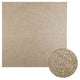Vidaxl tapis zizur beige à l'intérieur et à l'extérieur de 240x240 cm