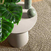 Vidaxl tapis zizur beige à l'intérieur et à l'extérieur de 240x240 cm
