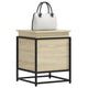 Boîte de rangement Vidaxl avec couvercle 40x40x51,5 cm en bois sonoma en bois sonoma