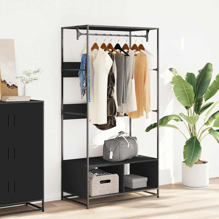 Vidaxl Wardrobe 90x50x180 cm Bois de bois propriété