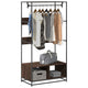 Vidaxl Armoire 90x50x180 cm en bois coupé chêne -colored