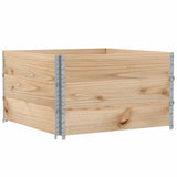 Boîte de planification Vidaxl 100x100 cm Pine solide - afbeelding 2