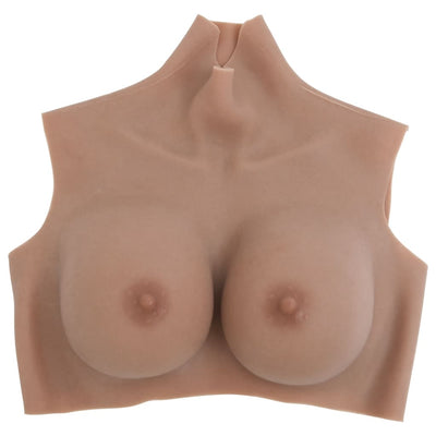 VidaXL prothèse mammaire e-cup silicone beige
