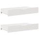 VIDAXL LES PLIDES 2 PCS 95X55X16 CM PINE SOLIDE