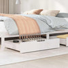 VIDAXL LAVES 2 PCS 85X55X16 CM PINE SOLID blanc blanc