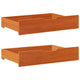 VIDAXL LES PLAIS 2 ST 80X55X16 PIGNE SULP