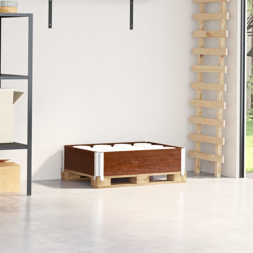 Vidaxl paletopzetrand 80x60 cm