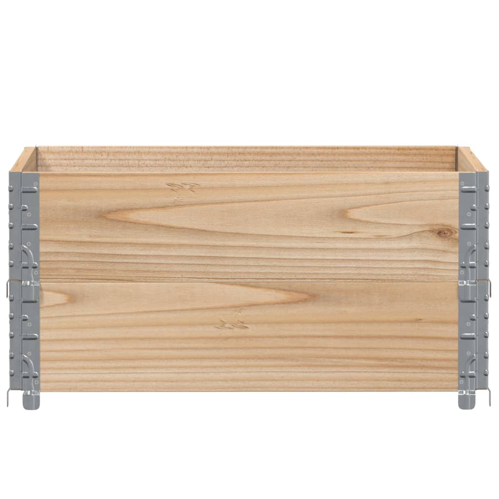 Vidaxl paletopzetranden 2 st 80x60 cm