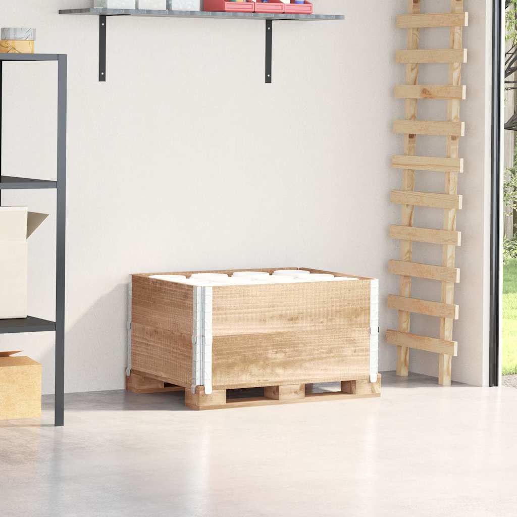 Vidaxl paletopzetranden 2 st 80x60 cm