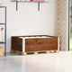 Vidaxl paletopzetranden 2 pcs 120x80 cm de pin solide brun