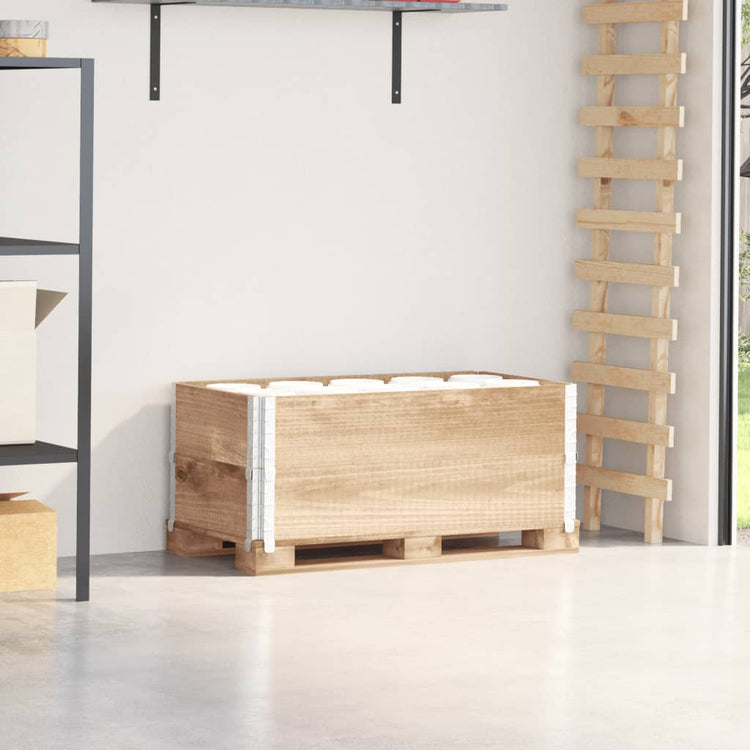 Vidaxl paletopzetranden 2 pcs 100x50 cm
