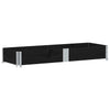 Vidaxl paletopzetrand 150x50 cm pin solide noir