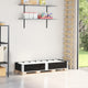 Vidaxl paletopzetrand 150x50 cm pin solide noir
