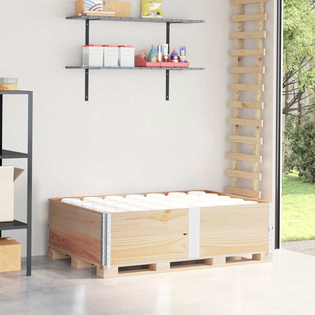 Vidaxl paletopzetranden 2 ST 150x100 cm Pine solide