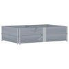Vidaxl paletopzetranden 2 ST 150x100 cm Gris gris de pin massif