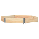 Vidaxl Planter surélevé Hexagonal 160x160 cm Pine solide - afbeelding 2