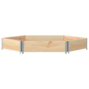 Vidaxl Planter surélevé Hexagonal 160x160 cm Pine solide - afbeelding 3
