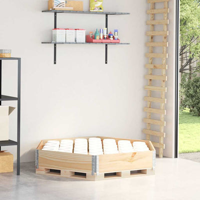 Vidaxl Planter surélevé Hexagonal 160x160 cm Pine solide